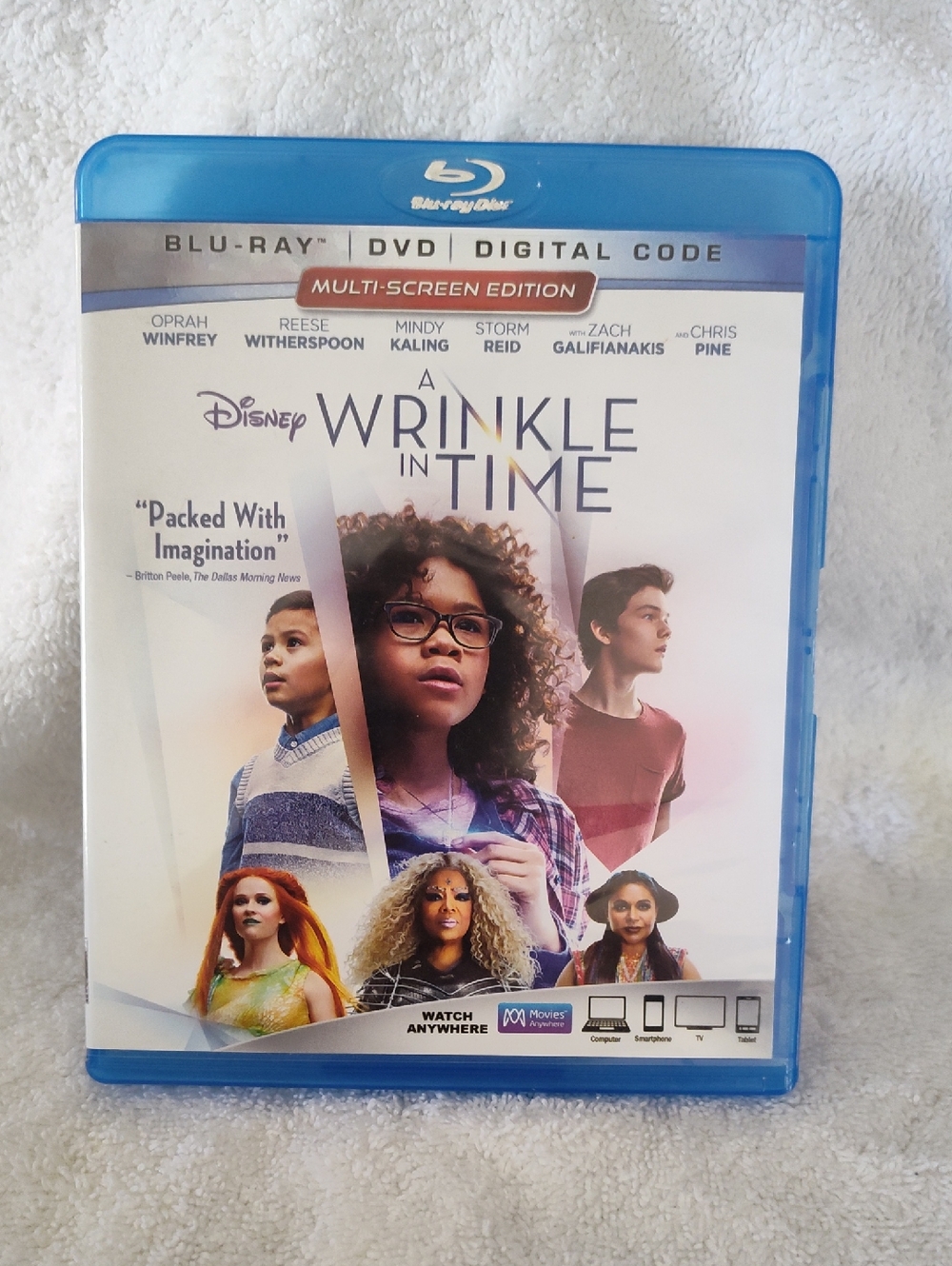 Disney A Wrinkle in Time Blu-ray/DVD/Digital